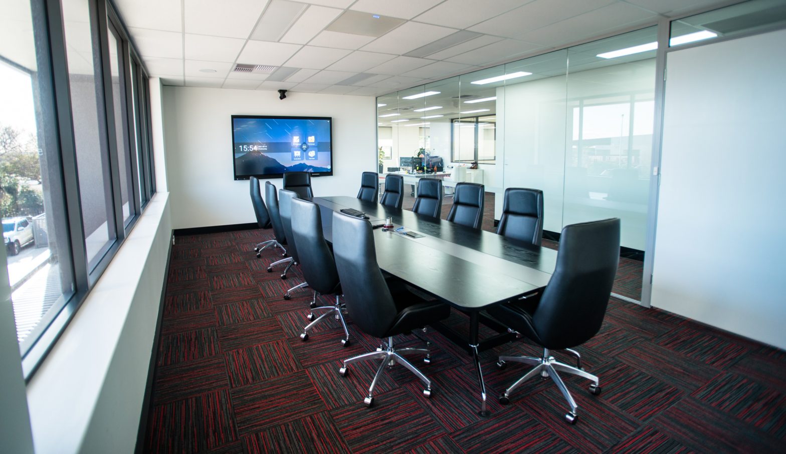 The new board room at Rentco's Perth headquarters